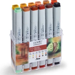 Copic Marker Classic Sett – 12stk – Autumn