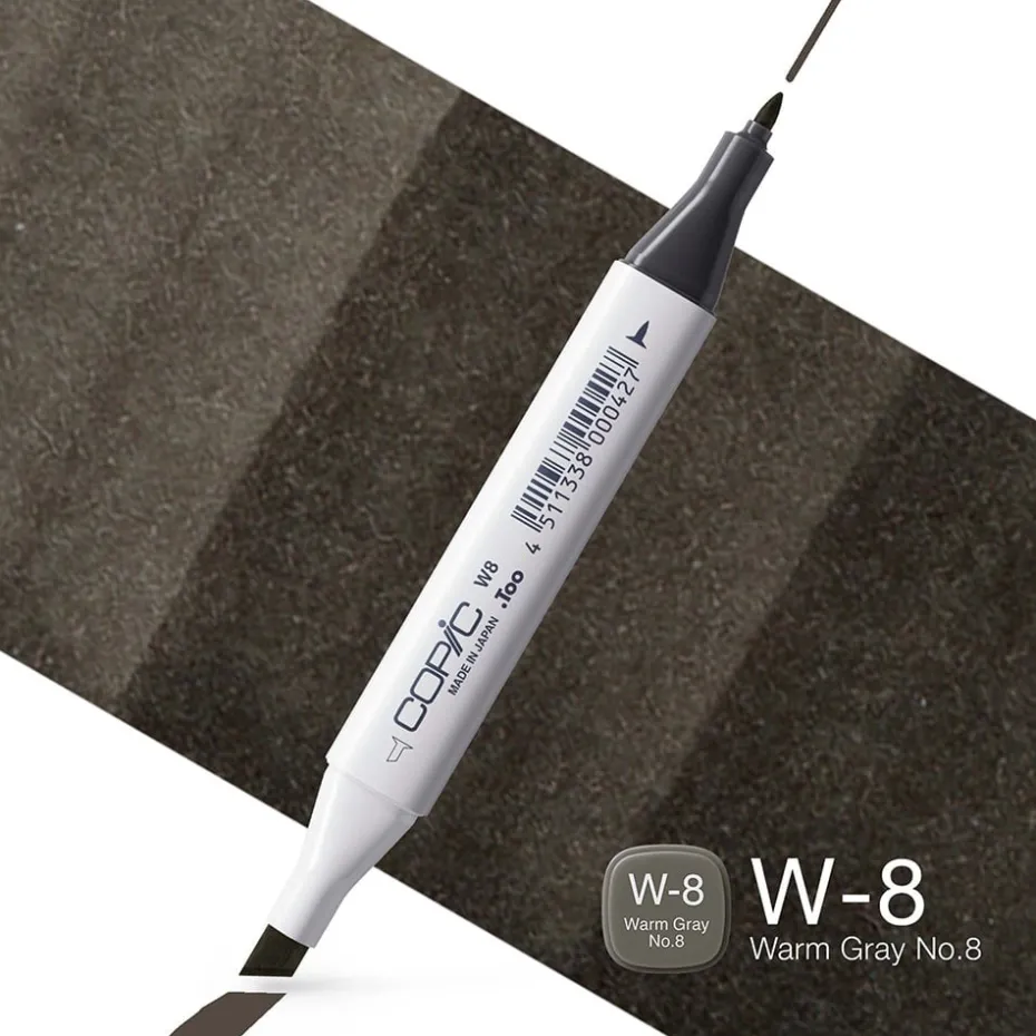 Copic Marker Classic – W8 Warm Gray No.8