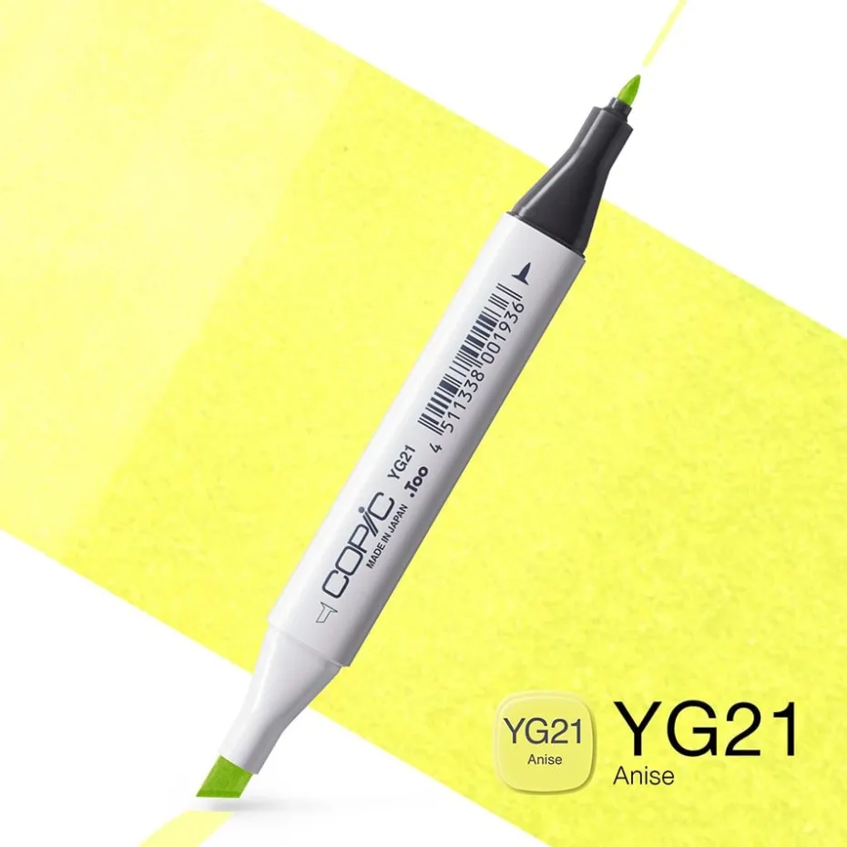 Copic Marker Classic – YG21 Anise