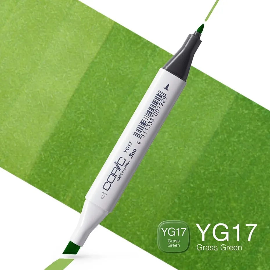 Copic Marker Classic – YG17 Grass Green