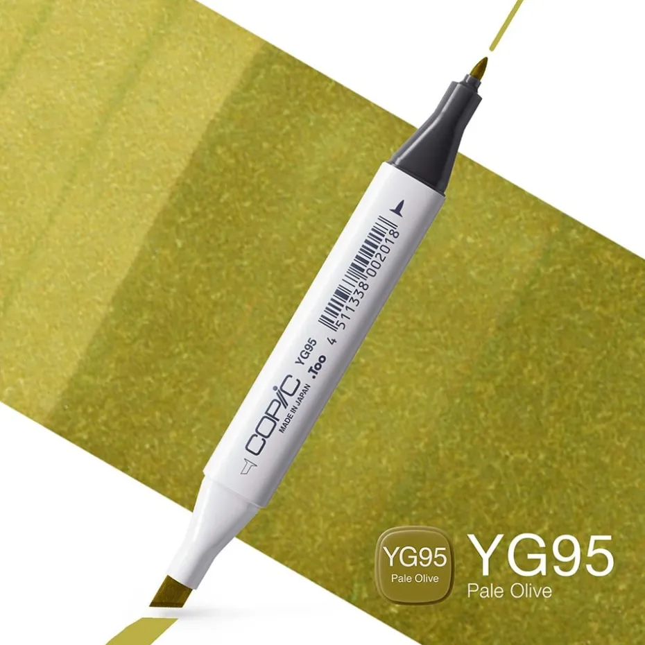 Copic Marker Classic – YG95 Pale Olive