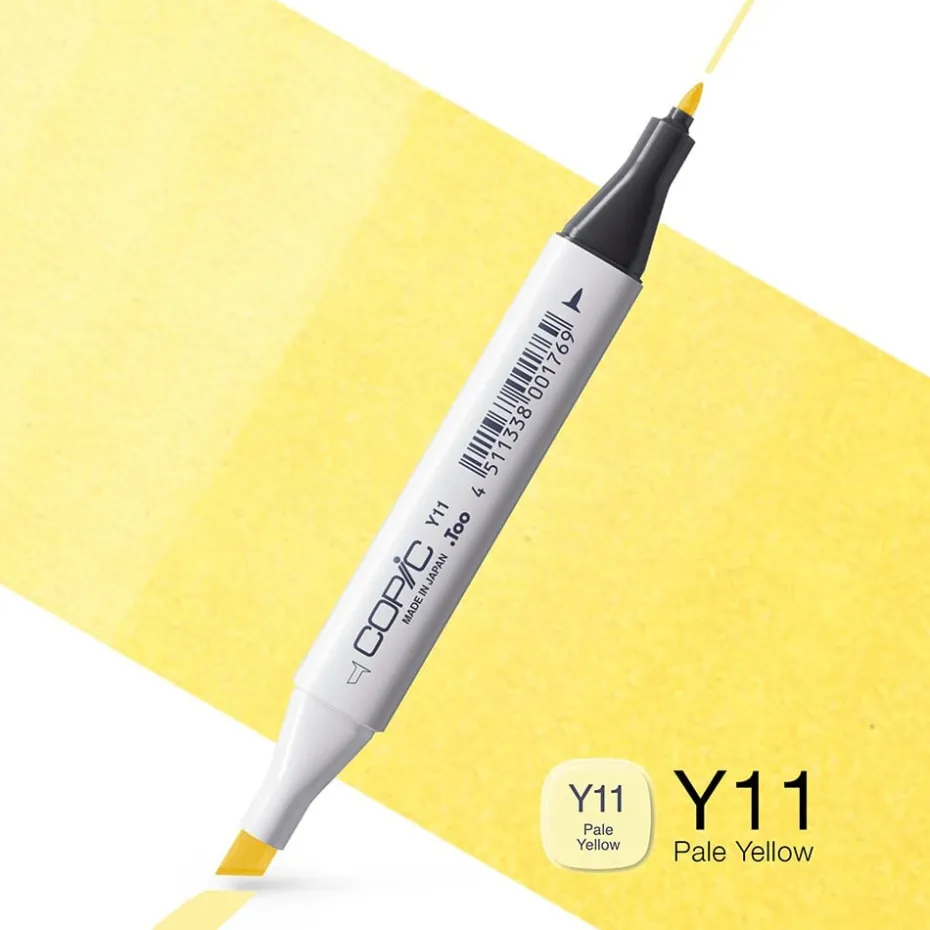 Copic Marker Classic – Y11 Pale Yellow