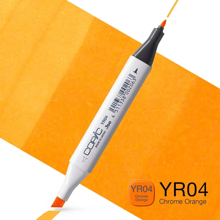 Copic Marker Classic – YR04 Chrome Orange