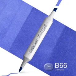 Copic Marker Sketch – B66 Clematis