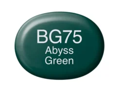 Copic Marker Sketch – BG75 Abyss Green