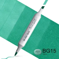 Copic Marker Sketch – BG15 Aqua