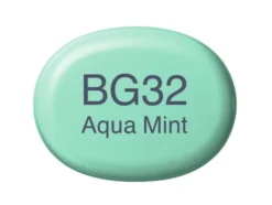 Copic Marker Sketch – BG32 Aqua Mint