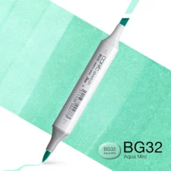 Copic Marker Sketch – BG32 Aqua Mint