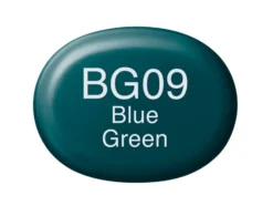 Copic Marker Sketch – BG09 Blue Green