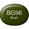 Copic Marker Sketch – BG96 Bush