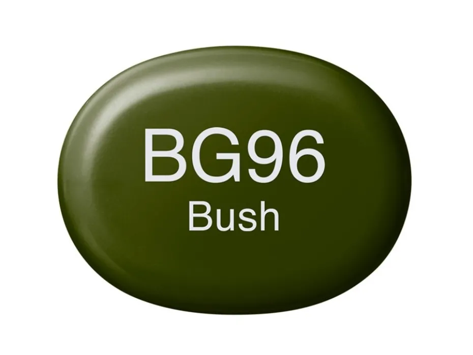 Copic Marker Sketch – BG96 Bush
