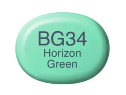 Copic Marker Sketch – BG34 Horizon Green