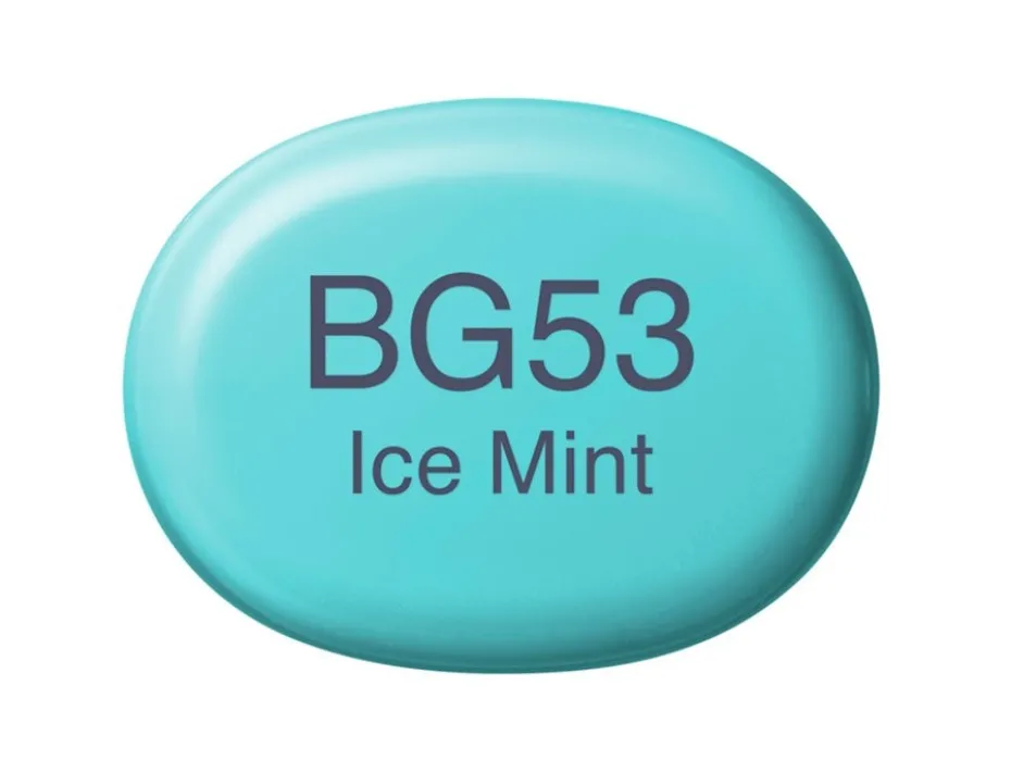 Copic Marker Sketch – BG53 Ice Mint