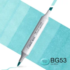 Copic Marker Sketch – BG53 Ice Mint