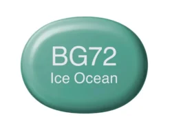 Copic Marker Sketch – BG72 Ice Ocean