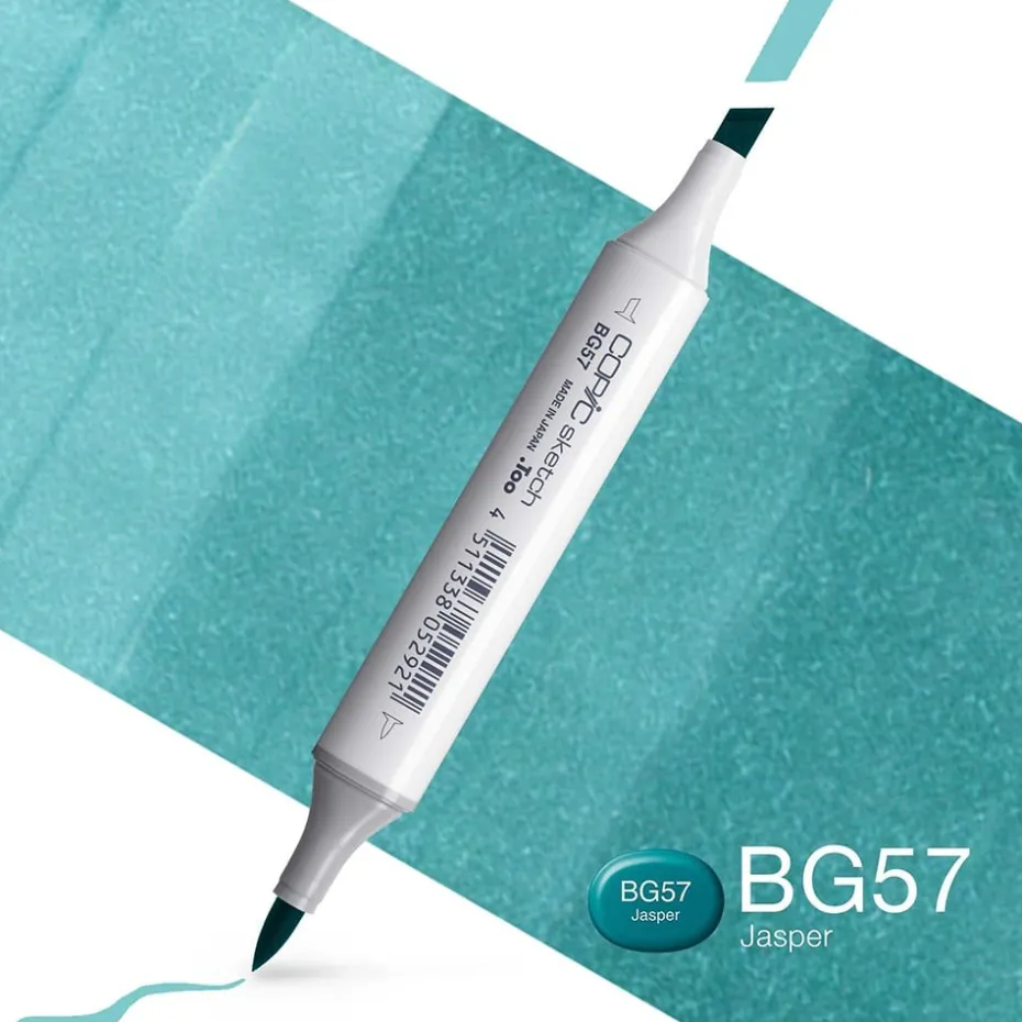Copic Marker Sketch – BG57 Jasper