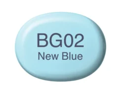 Copic Marker Sketch – BG02 New Blue