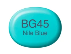 Copic Marker Sketch – BG45 Nile Blue