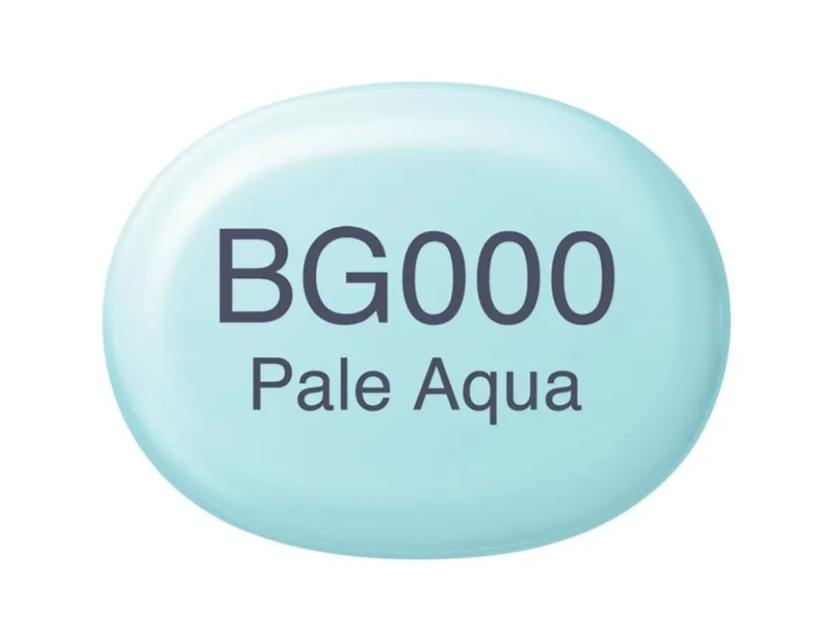 Copic Marker Sketch – BG000 Pale Aqua