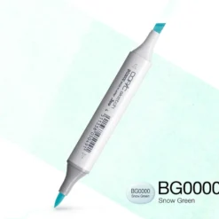 Copic Marker Sketch – BG0000 Snow Green