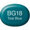 Copic Marker Sketch – BG18 Teal Blue