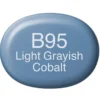 Copic Marker Sketch – B95 Light Grayish Cobalt
