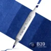 Copic Marker Sketch – B39 Prussian Blue