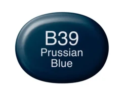 Copic Marker Sketch – B39 Prussian Blue