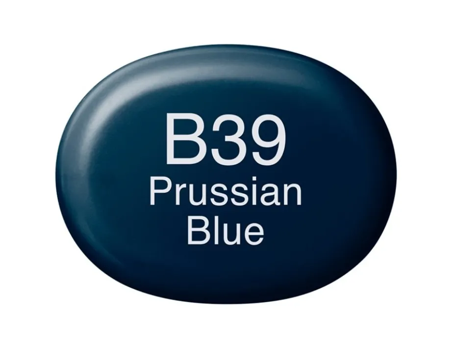 Copic Marker Sketch – B39 Prussian Blue