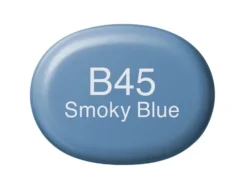 Copic Marker Sketch – B45 Smoky Blue