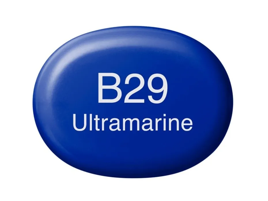 Copic Marker Sketch – B29 Ultramarine