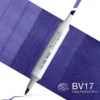 Copic Marker Sketch – BV17 Deep Reddish Blue