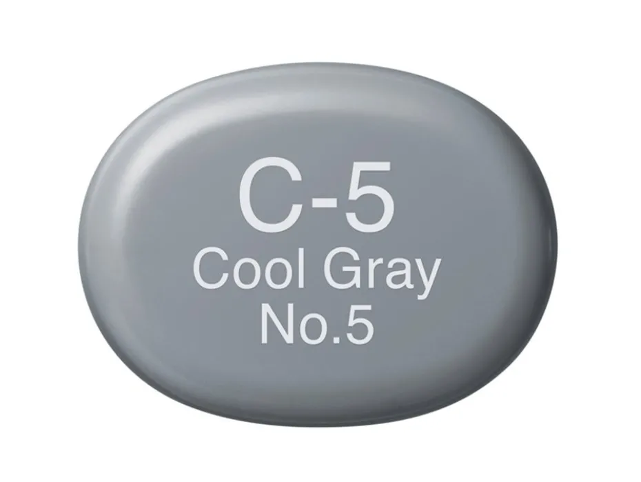 Copic Marker Sketch – C5 Cool Gray No.5