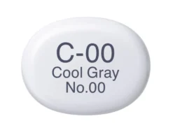 Copic Marker Sketch – C00 Cool Gray No.00