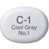 Copic Marker Sketch – C1 Cool Gray No.1