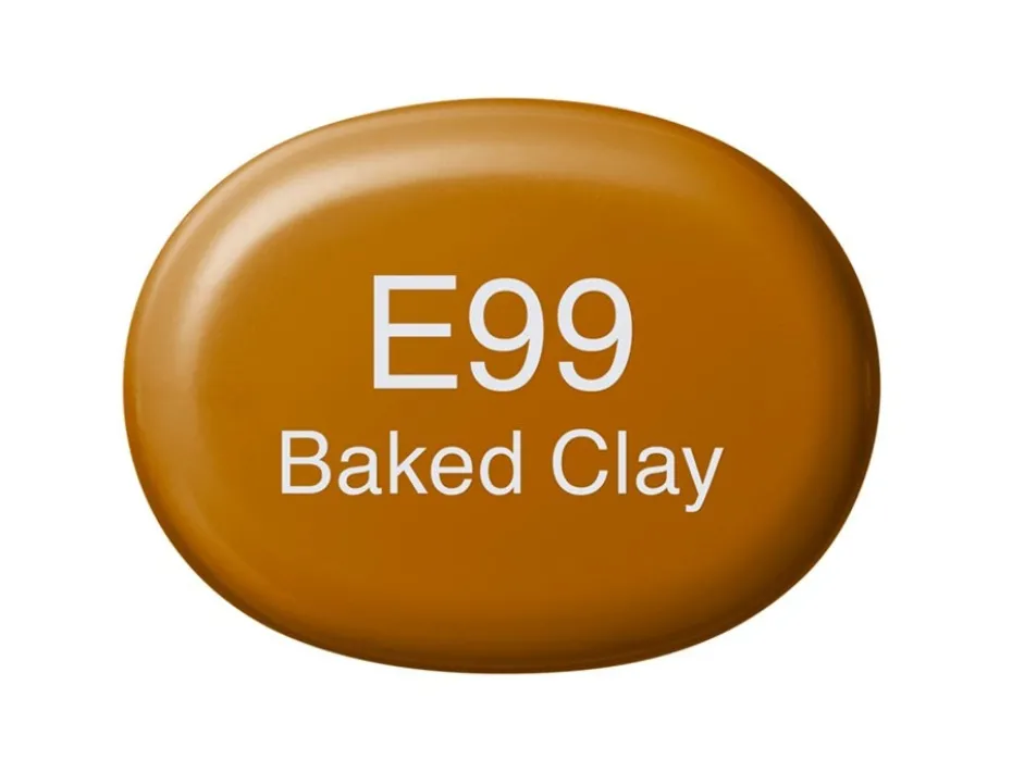 Copic Marker Sketch – E99 Baked Clay