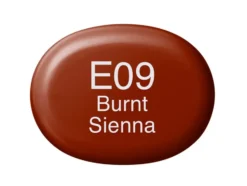 Copic Marker Sketch – E09 Burnt Sienna