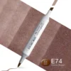Copic Marker Sketch – E74 Cocoa Brown