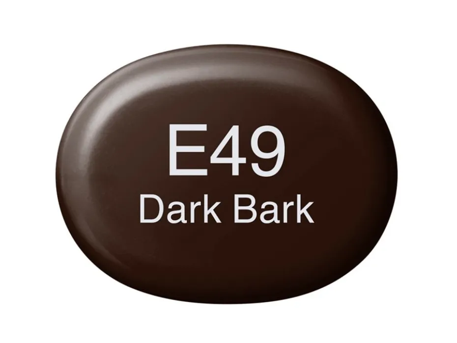 Copic Marker Sketch – E49 Dark Bark