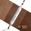 Copic Marker Sketch – E47 Dark Brown