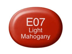 Copic Marker Sketch – E07 Light Mahogany