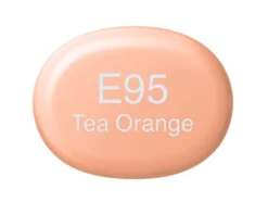 Copic Marker Sketch – E95 Tea Orange