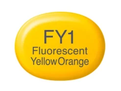 Copic Marker Sketch – FY1 Fluorescent Yellow Orange