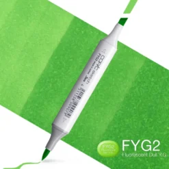 Copic Marker Sketch – FYG2 Fluorescent Dull Yellow Green