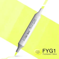 Copic Marker Sketch – FYG1 Fluorescent Yellow