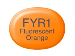 Copic Marker Sketch – FYR1 Fluorescent Orange