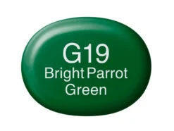 Copic Marker Sketch – G19 Bright Parrot Green