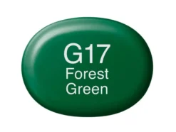 Copic Marker Sketch – G17 Forest Green