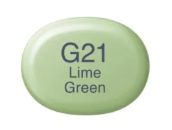 Copic Marker Sketch – G21 Lime Green