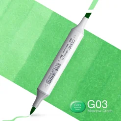 Copic Marker Sketch – G03 Meadow Green